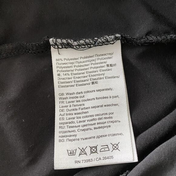 Helly Hansen Womens Silmond Shorts M Black Elastic Waist Pull On Running Active‎ - Picture 9 of 9